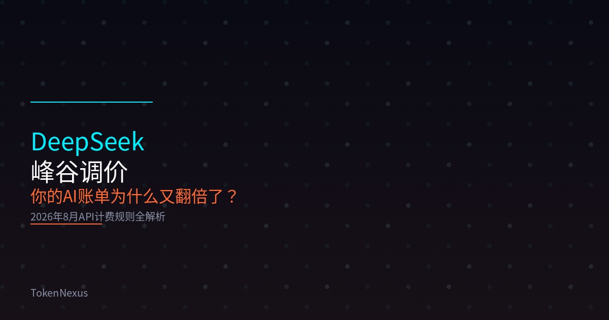 DeepSeek峰谷调价